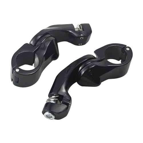 Kit de montage repose-pieds 32mm anti-vibration pour crash bar moto