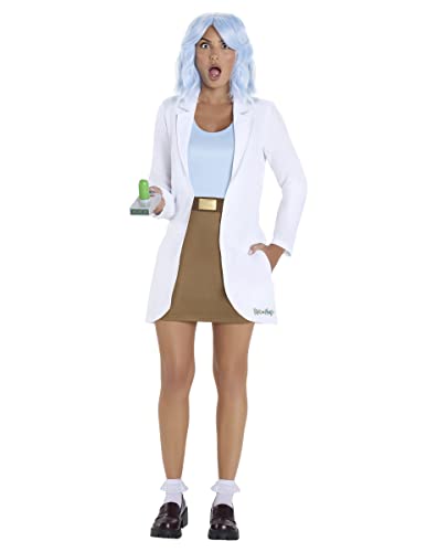 Spirit Halloween Adult Rick Sanchez Costume - Rick and Morty, Women, Size ADULT LARGE, Multicolor