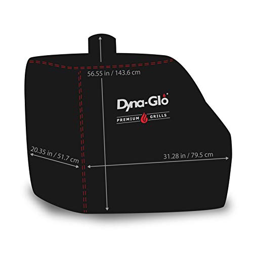 Dyna-Glo Dg1890Csc Premium Vertical Offset Charcoal Smoker Cover Black #TOP1
