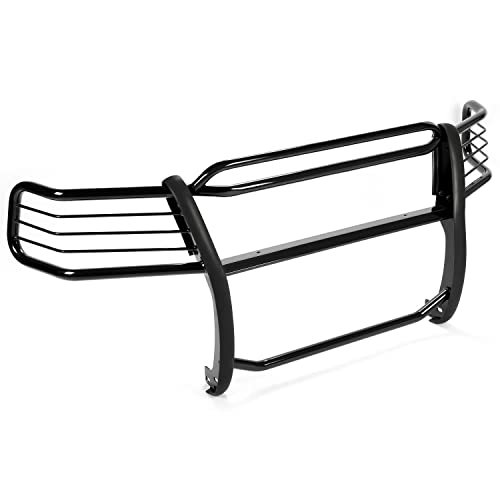 Hecasa Brush Grill Guard Compatible With 1997-2003 Ford F150 F250Ld 4Wd Expedition 4Wd 2004 Heritage Bull Bar Front Bumper Grill Grille Guard Protector Brush Push Bar Black Powder Coated Steel #TOP3