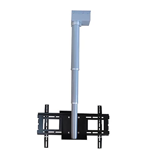 Support TV plafond électrique télécommandé rabattable à 90 degrés