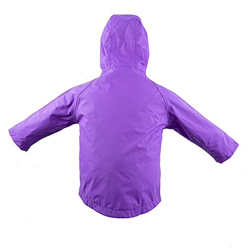 Image of Splashy Vented Waterproof Rain Jacket for Kids