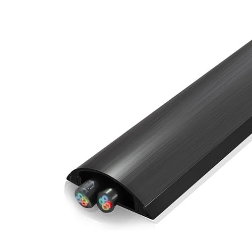 Goulotte passe câble en alliage d'aluminium premium pour sol haut de gamme