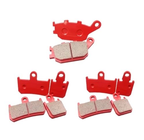 Plaquettes de frein moto de rechange avant arrière en composite semi-métallique pour YZF R1