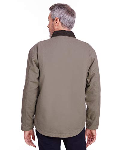 DRI Duck - Rambler Boulder Cloth Jacket - 5091 - M - Gravel2