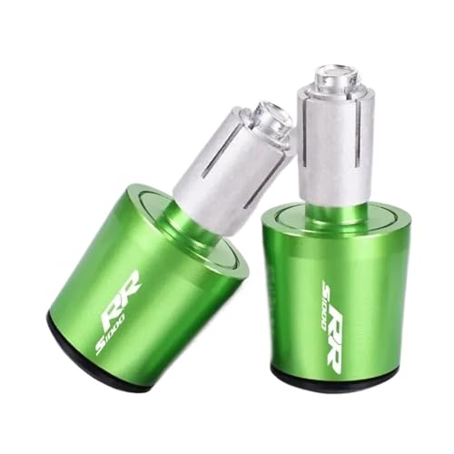 Embouts de guidon moto haut de gamme BMW S1000RR vert