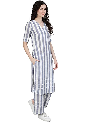 Image of Jaipur Kurti Women's Cotton Blend Regular Kurta
