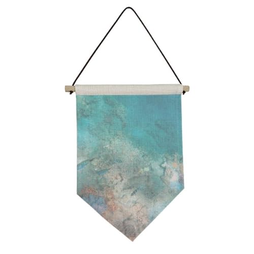 Bannière décorative poissons colorés pour habiller un mur vide facilement