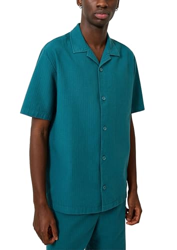Chemise à manches courtes homme s.Oliver 2180908 en coton doux respirant