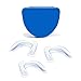 Mouth Guard for Grinding Teeth – Night Guard for Clenching - Eliminates TMJ and Bruxism! Includes Three Custom Fit Professional Dental Guards