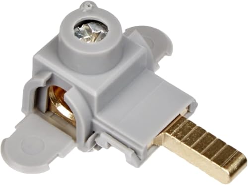 Borne d'arrivée Legrand 4mm² à 25mm² grise pour peigne d'alimentation électrique x6
