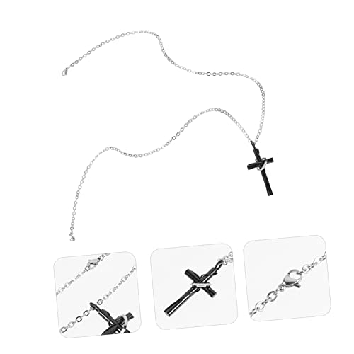 Collier module diodes acier titane avec pendentif moon hoop catcher doré