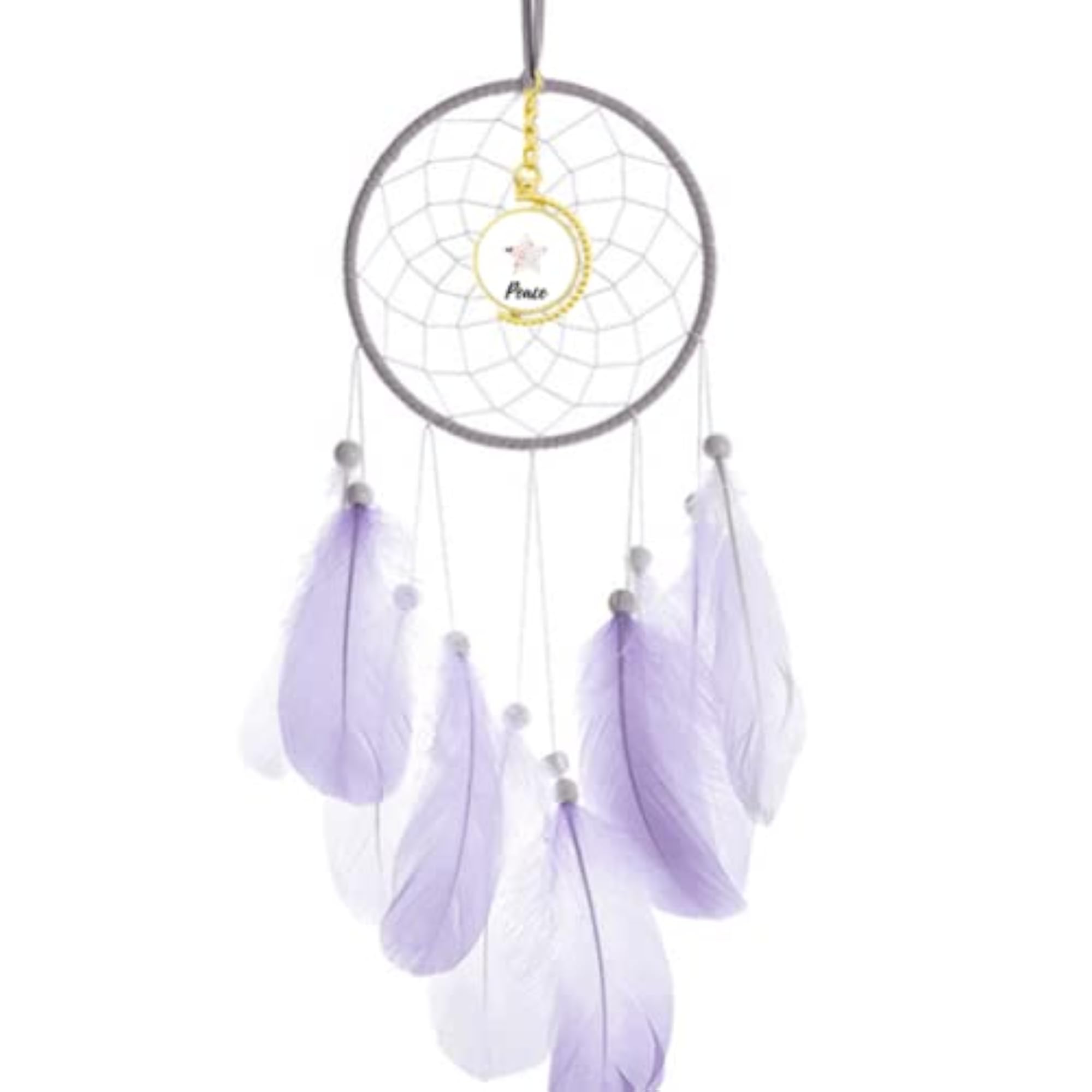 Art Flower Pattern Dream Catcher Wall Hanging Decor