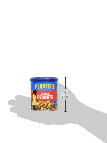 Planters Limited Edition Classic Peanuts (8 ct Pack, 6 oz Canisters)