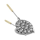 BIOL Heavy Oreshki Mold Oven Cookies Maker Oreshnitsa 16 Nuts Oreshki - Cookie Mold Oreshek Cake - Nut Cookie Shaped Molds - Metal Mold Form Nuts for Sweet Russian Nuts Oreshki Molding for Baking