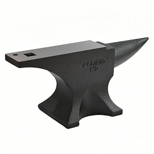 Easmvetaln 110Lbs Cast Steel Anvil