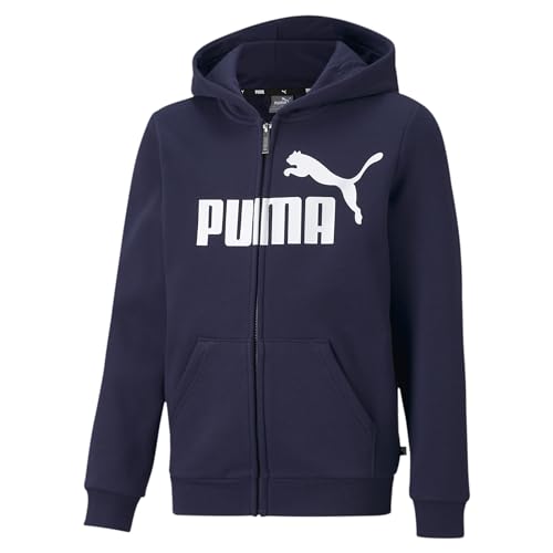 Image of Puma Boys Cotton Hooded Neck Jacket