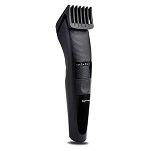 Lifelong Trimmer- Runtime 50 minutes, 20 Length Settings | Cordless Beard Trimmer| Trimmer with Charging Indicator with 1 Year Warranty (LLPCM05, Black)