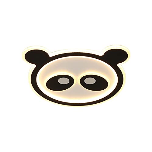 Plafonnier LED panda acrylique pour éclairage doux chambre garçon