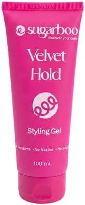 SugarBoo Curls Styling Gel | Defines & Hydrates Curly Hair | Vegan & Sulfate-Free | 100ml
