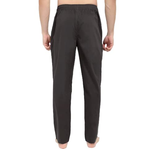 Polyester Cotton Lounge Pant Pyjamas for Men- Solid3