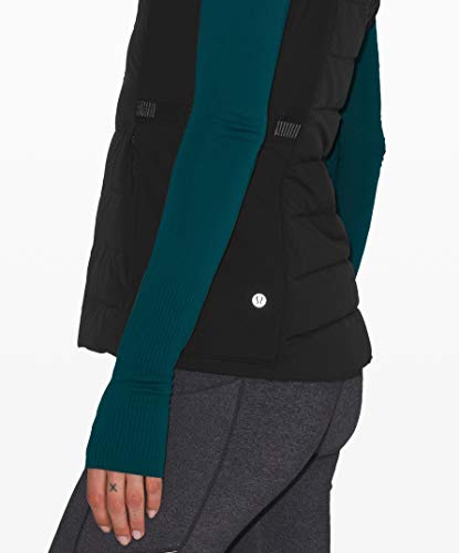 Lululemon Down For It All Vest (Black, 4) #TOP4