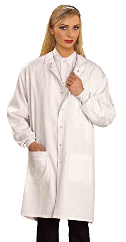 Forum Novelties Adult Doctor Costume Lab Coat, White, Standard