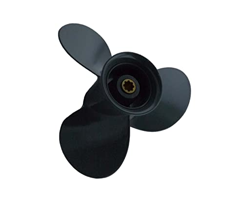 Asaki Propeller 9 1/4X10 Compatible With Honda 9.9/15/20 Hp Outboard Right Hand 58130-Zw9-V31Za 8 Splines #TOP4