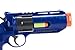 REKT Jury Revolver Foam Dart Blaster Pistol Gun, Blue