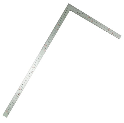 Equerre de charpentier inox 500x250 outil mesure angle droit menuiserie