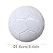 Football Ball – White DIY Graffiti Soccer Ball | Plain Autograph Bals for Signature, Painting, Collectible | Kids & Adults Training Balles Size 3/4/5