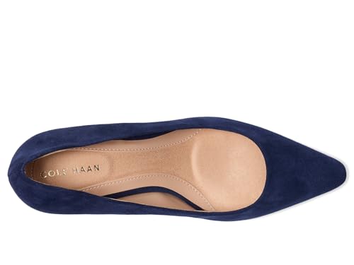 Cole Haan Women's Go-to Janey Pumps, Midnight Moon Suede, 7.5-B US