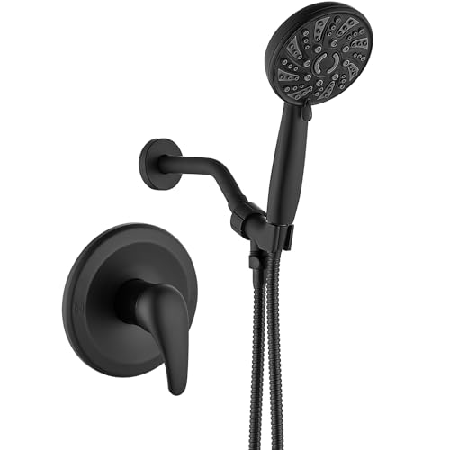 gotonovo Single-Handle Shower Faucet Set Shower Kit with Valve Shower Head and Handle Set Shower...