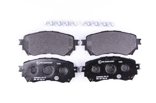 Plaquettes de frein HELLA 8DB 355 020-901 remplacez T2284 sans sifflement
