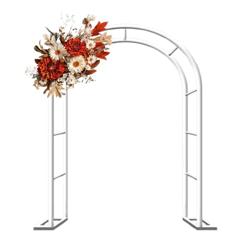 Générique Pergola Jardin Fer forgé Tonnelle Arche de Jardin Exterieur, pour Plantes Grimpantes, Décoration Arche de Mariage, 80cm 140cm 180cm 200cm 240cm...