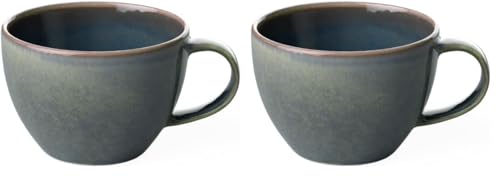 Taza de café Villeroy & Boch Crafted Breeze de 0,25 L, pack de 2 tazas cómodas para el día a día 2