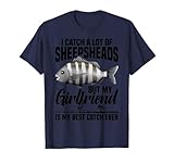 Sheepshead Gear Fisherman Rod Equipment Sheepshead Fishing T-Shirt