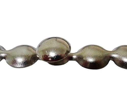 Decotacks® Silver Upholstery Nailhead Trim, Silver Upholstery Nails/Tack In Short (4In Long) Strips 7/16In (11Mm) Head Diameter, Covers 6 Meters (6,6 Yards) [Nickel/Silver Finish] Dx0511Ni-S6M #TOP3