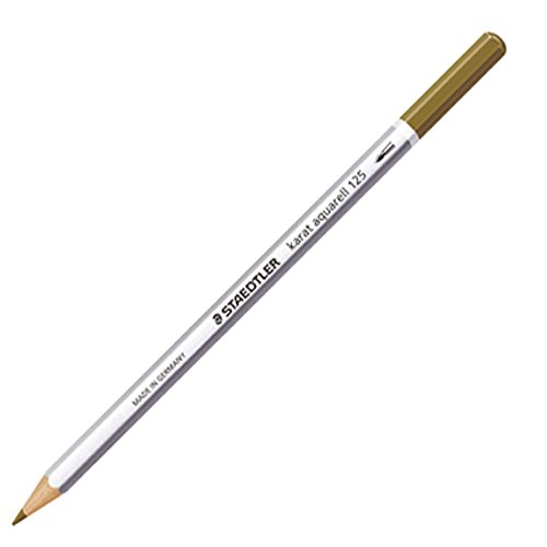 6 x Staedtler Farbstift karat aquarell dunkelocker