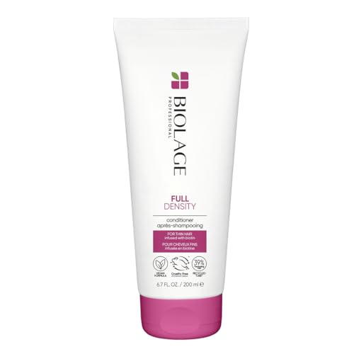 Biolage Schonendes Shampoo für dünnes Haar, Für mehr Fülle und Glanz, Mit Biotin, Zink und Gluco-Omega, Full Density Haarshampoo, 1 x 250 ml