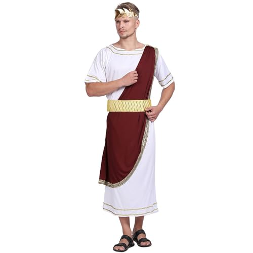Robe toge grecque romaine costume formel drapé événements festifs cosplay