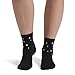 Hue Women's Fashion Shortie Anklet Socks, Assorted Sockshosiery, -black - Grommet, One Size