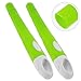 DECORNIJIA 2pcs Broom Handle Grip Replacement Ergonomic Design for Easy Control End Caps for Mop Handle Household Cleaning Accessory Compatible Various Mops and Brooms