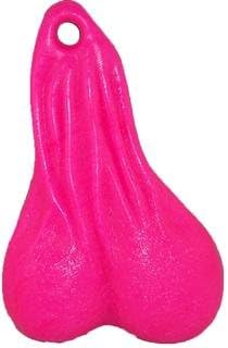 BULLS BALLS Big Boy Nuts, Solid Color-Pink, 9.25" Tall Series, Made in USA