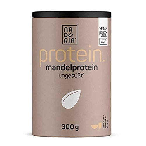 Naduria Bio Proteinpulver Mandel Ungesüßt, 300 g