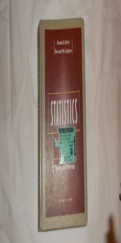 Statistics: Theory And Methods