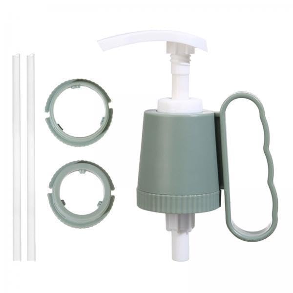 Qianly 3X Ketchup Sauce Nozzle, Replacement Oil Bottle Pump, Universal, Practical, with 2 Sealing Rings Condiment Bottle Pump Head for Dining