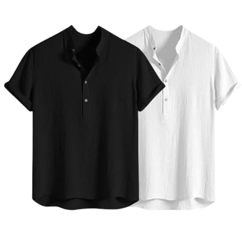 Image of Leriya Fashion Tshirt for Man | T Shirt for Mans | Mens TShirt's | Collarless T- Shirt for Mens | Half Sleeve Tshirt for Men (Available in Plus Sizes) Polycotton, Regular Fit