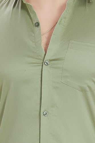 Image of DIVISIVE Men's Solid Slim Fit Shirt