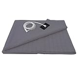 Grounding Sheets with Silver Fiber & Organic Cotton - Conductive with Grounding Cord, Grounding Keep